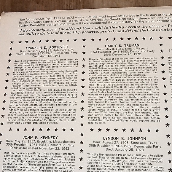 Commemorative edition presidential inaugural addresses vinyl - Picture 2 of 3